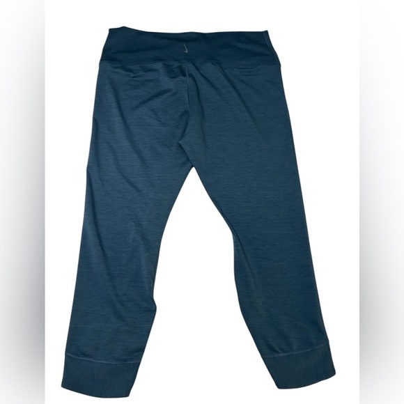 Nike Yoga Tights Womens Plus 2X Dri FIT High Rise 7/8 Length Wrap Valerian Blue. - Picture 4 of 10